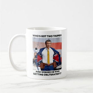 TAZA DE CAFÉ PETE HEGSETH "OBLITERATED" COFFEE MUG