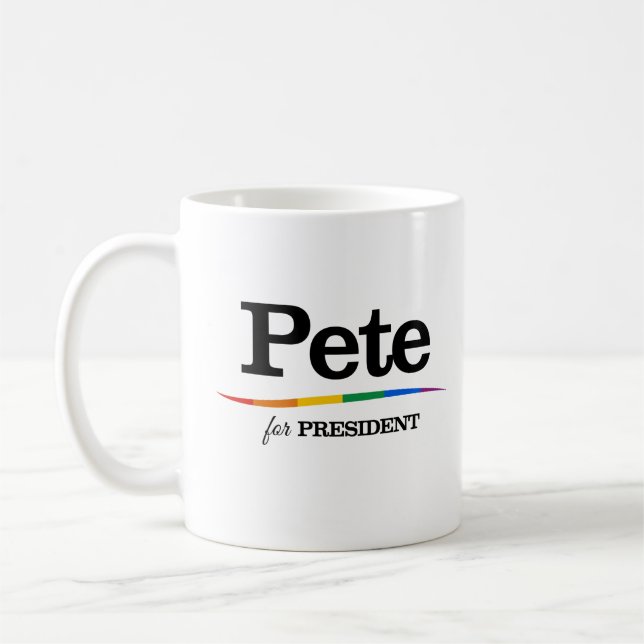 Taza De Café Pete para el presidente (Izquierda)