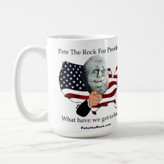 Taza De Café Pete President ¿Qué tenemos que perder Coffee Mug?