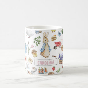 Taza De Café Peter el conejo personalizado