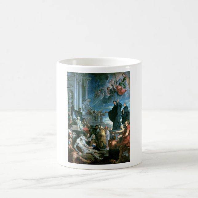 Taza De Café Peter Paul Rubens Los Milagros de San Francisco (Centro)