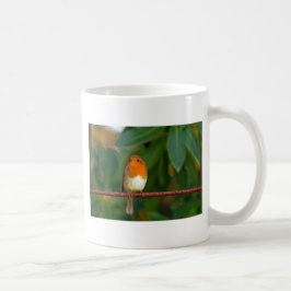 Taza De Café Petirrojo de Navidad