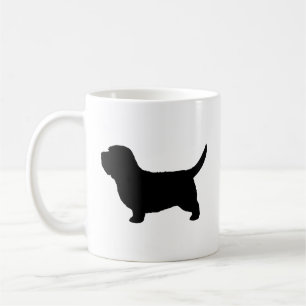 Taza De Café Petit Basset Griffon Vendeen Silhouettes PBGV Dog