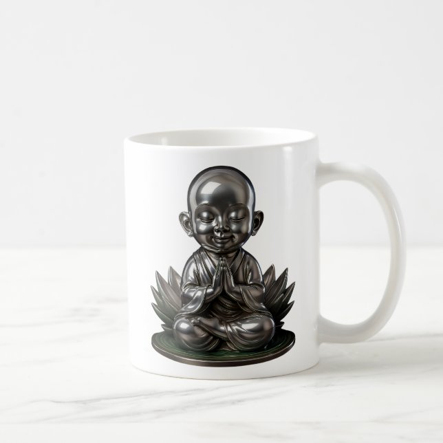 Taza De Café Petit Bouddhiste méditant (Derecha)