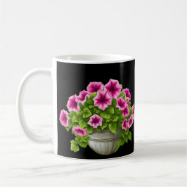 Taza De Café Petunia Blooming