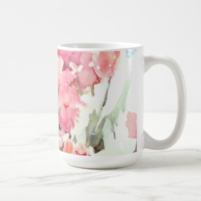 Taza De Café Petunias (Derecha)
