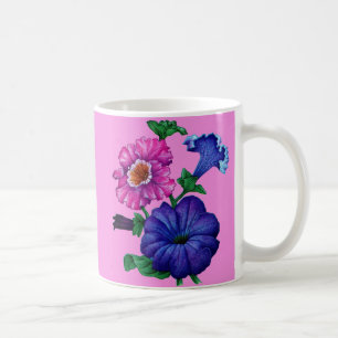 Taza De Café petunias