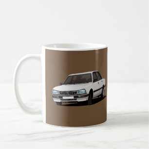 Taza De Café Peugeot que arrincona 505 - x blanco 2 -