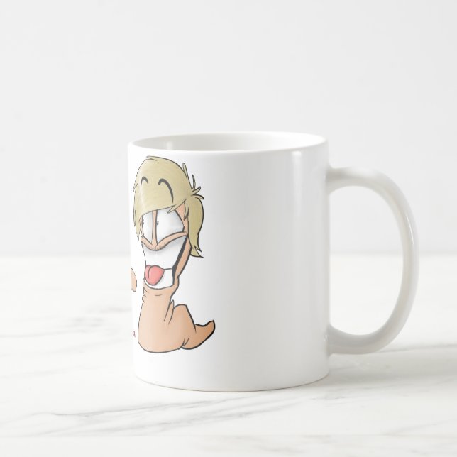 Taza De Café PewdiePie y grito (Derecha)