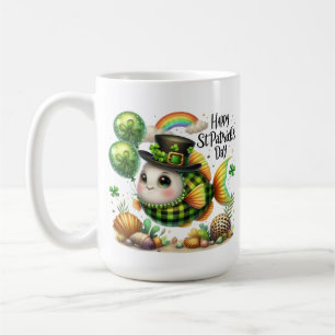 Taza De Café Pez Afortunado- Día de San Patricio