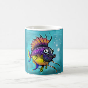 Taza De Café Pez Arcoíris