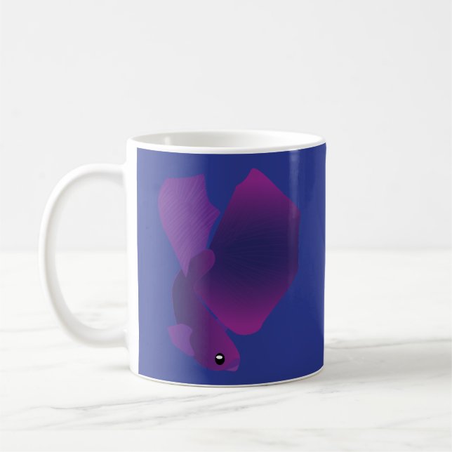 Taza De Café Pez Betta (Izquierda)