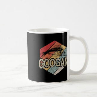 Taza De Café Pez Googan Retro Pesca Atardecer Vintage Divertido
