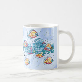 Taza De Café Pez paraíso