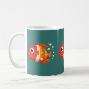 Taza De Café pez pequeño