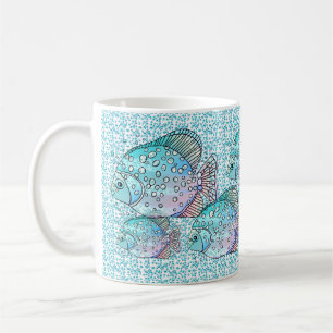 Taza De Café Pez Piscis