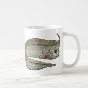Taza De Café Pez Regaleco Crestudo, Vida Marina Acuática Vintag