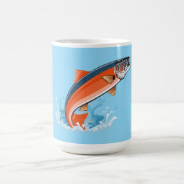 Taza De Café Pez salmón