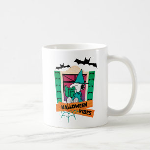 Taza De Café Pez Snoopy Pociones Mágicas Halloween