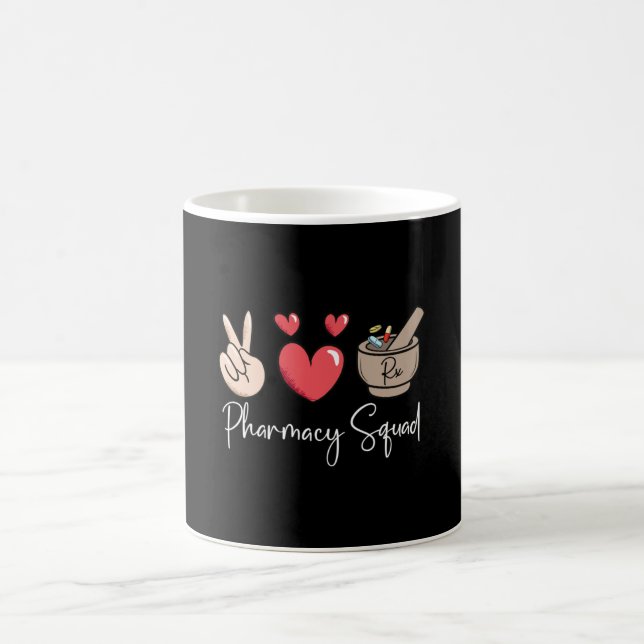 Taza De Café Pharmacy Squad Technician Tech Medicine Pharmacist (Centro)