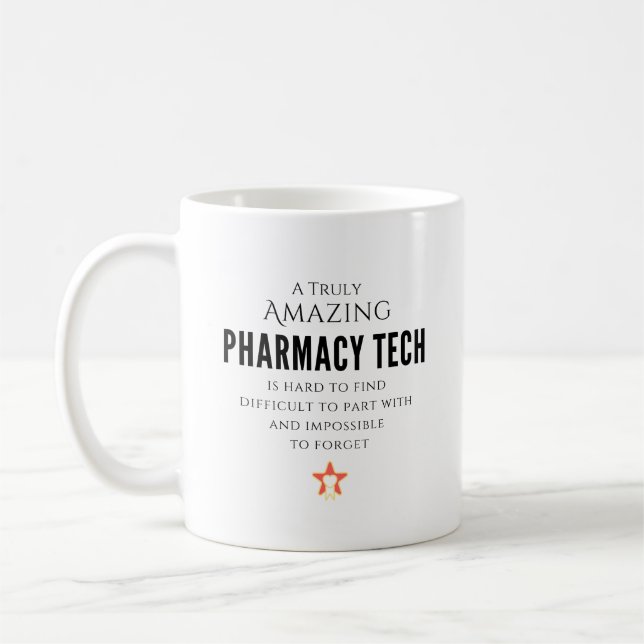 Taza De Café Pharmacy Tech (Izquierda)
