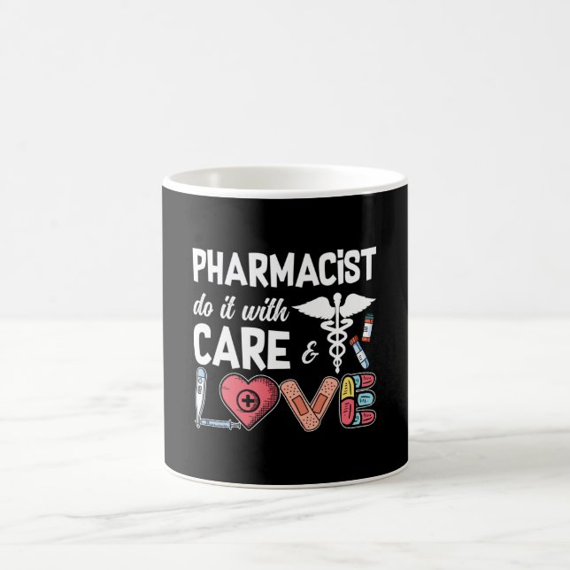 Taza De Café Pharmacy Technician Pharmacist Do It With Care (Centro)
