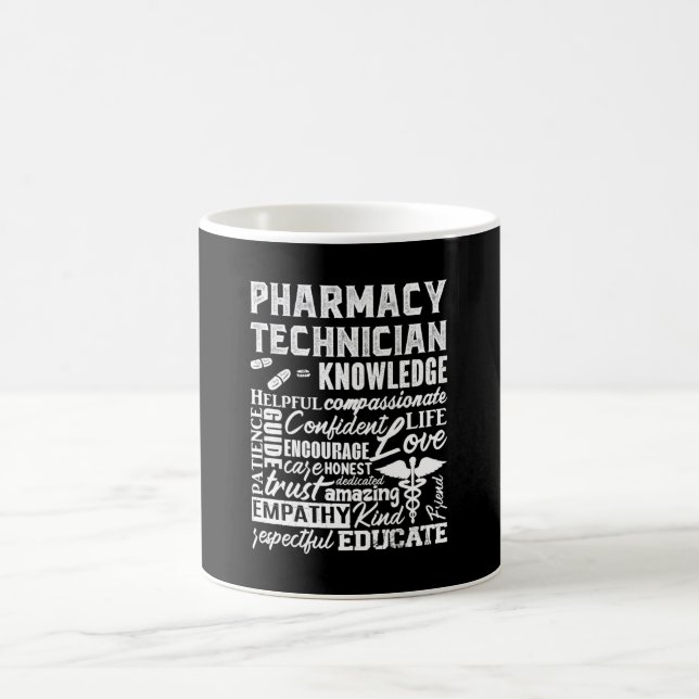 Taza De Café Pharmacy Technician Quote Medicine Pharmacist (Centro)