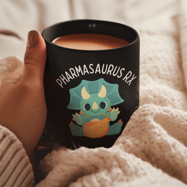 Taza De Café Pharmasaurus RX - Graciosa Farmacia - Farmacéutico (Subido por el creador)