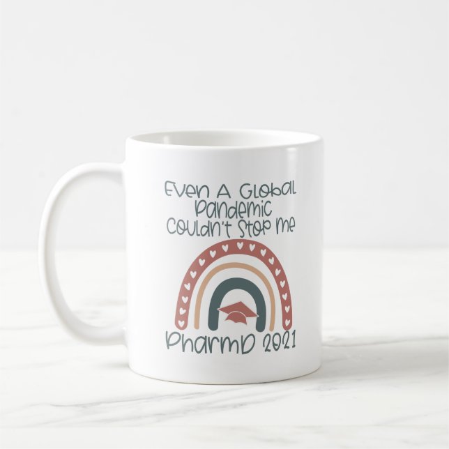 Taza De Café PharmD Médica de Posgrado de Farmacia (Izquierda)
