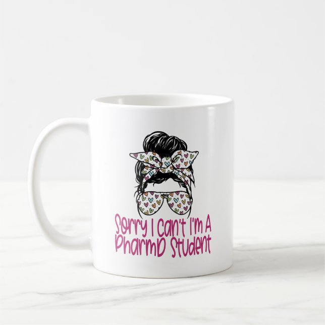 Taza De Café PharmD Student Future Pharmacist Gift (Izquierda)