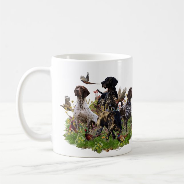 Taza De Café Pheasant de caza con SGP (Izquierda)