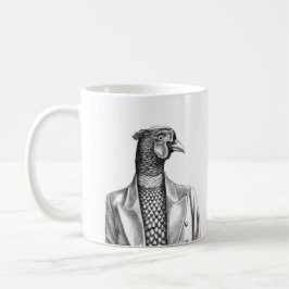 Taza De Café Pheasant en Smart Jacket (Nieve)