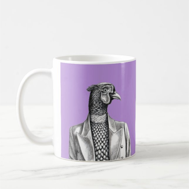 Taza De Café Pheasant en Smart Jacket (Sumire) (Izquierda)