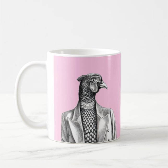 Taza De Café Pheasant en Smart Jacket (Ume) (Izquierda)
