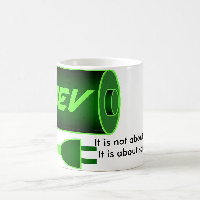 Taza De Café PHEV verde (Centro)