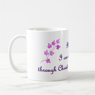 Taza De Café Phil 4:13: Puedo hacer todas las cosas a través d