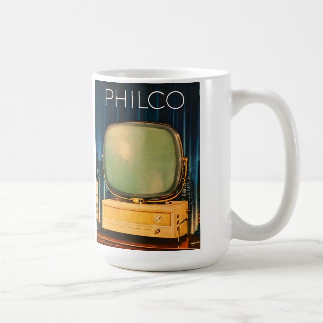 Taza De Café Philco Predicta Television (Derecha)