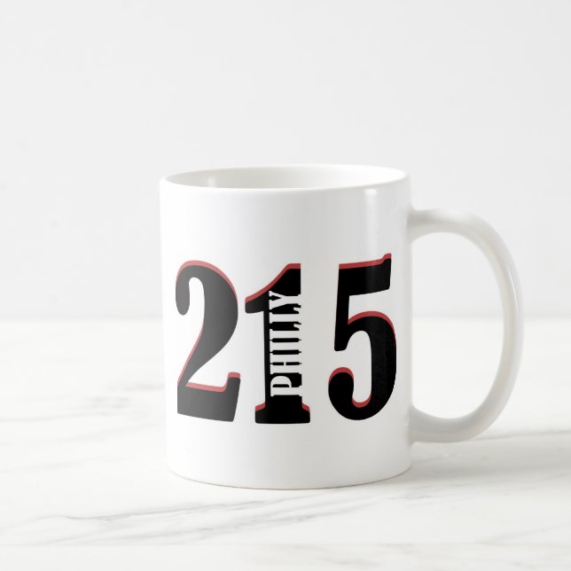Taza De Café Philly 215 (Derecha)