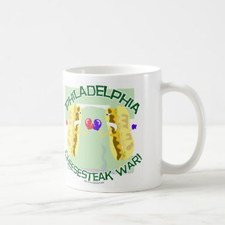 Taza De Café Philly Cheesteak War