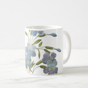 Taza De Café phlox de rastreo (Phlox reptans) de Redouté