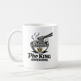 Taza De Café Pho Rey Impresionante