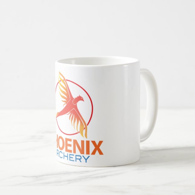 Taza De Café Phoenix Archery NH Coffee Mug (Anverso derecho)
