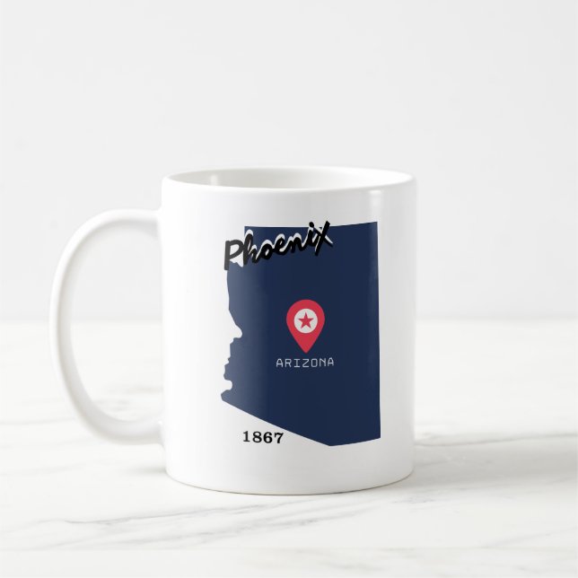 Taza De Café Phoenix coffee mug  (Izquierda)