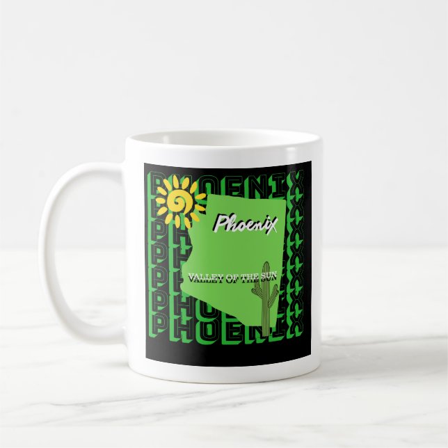 Taza De Café Phoenix coffee mug  (Izquierda)