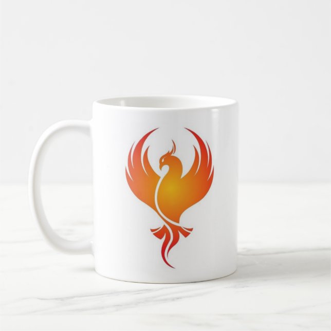 Taza De Café Phoenix Financial Coffee Mug - Diseño de mano dere (Izquierda)