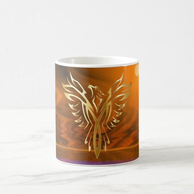Taza De Café Phoenix Rising (Centro)