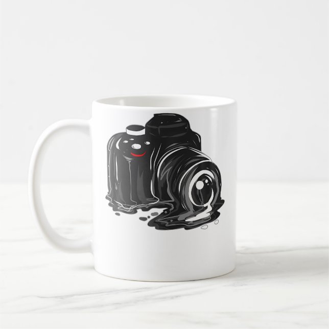 Taza De Café Photographer Melting Camera Photography (Izquierda)