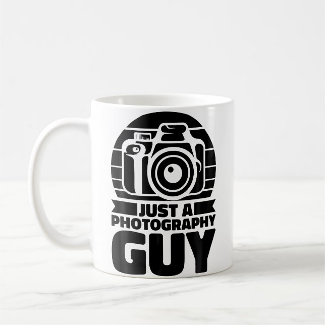 Taza De Café Photography Photographer - Camera Just A Photograp (Izquierda)