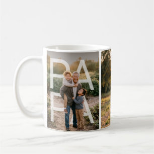 Taza De Café PhotoPop Papá 2 Fotos Familia