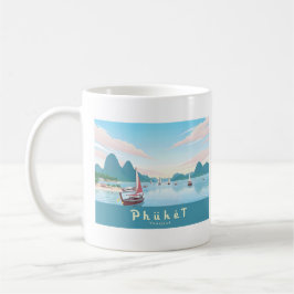 Taza De Café Phuket Thailand Pastel Travel